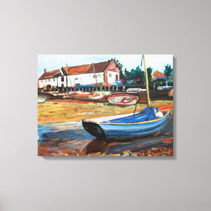 Burnham Overy Staithe Canvas Print