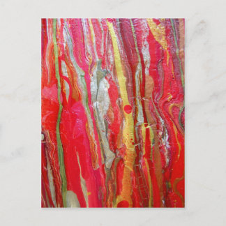BURNING ABSTRACTION - POST CARD