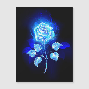 Burning Blue Rose