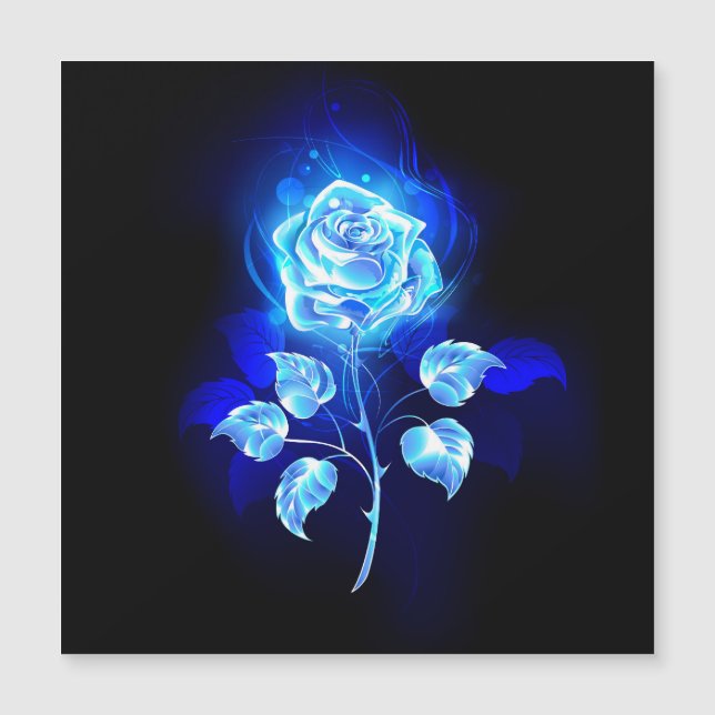 Burning Blue Rose (Front)