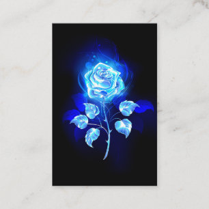 Burning Blue Rose Appointment Card
