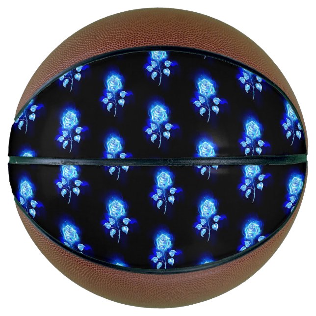 Burning Blue Rose Basketball (Front)
