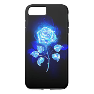 Burning Blue Rose iPhone 8 Plus/7 Plus Case