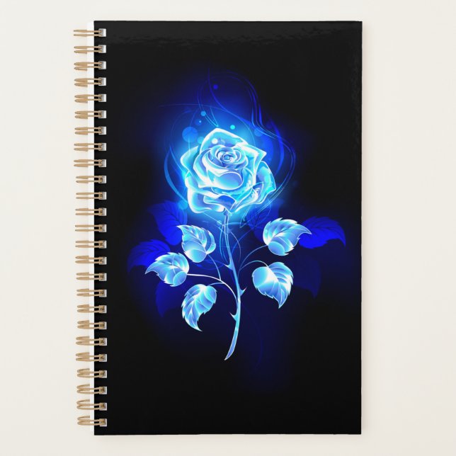 Burning Blue Rose Planner (Front)