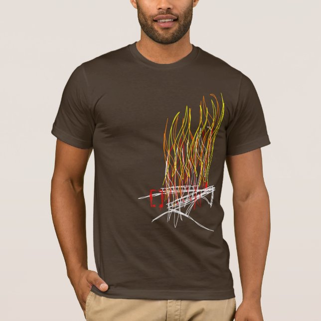 Burning Bridge [ ] T-Shirt (Front)