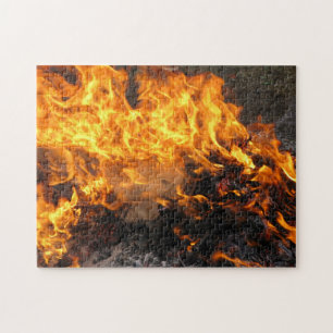 Burning Brush Jigsaw Puzzle