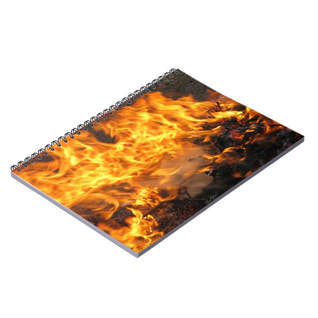 Burning Brush Notebook (Left Side)