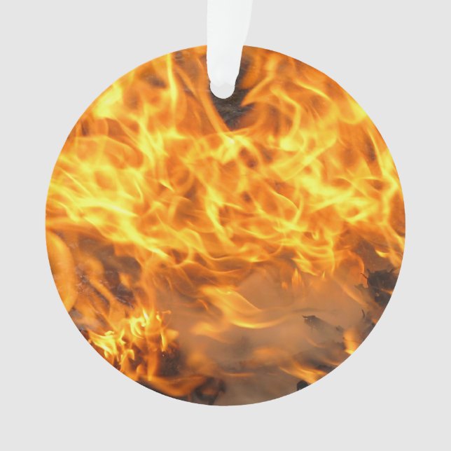 Burning Brush Ornament (Front)