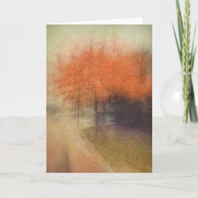 Burning Bush Note Card (Front)