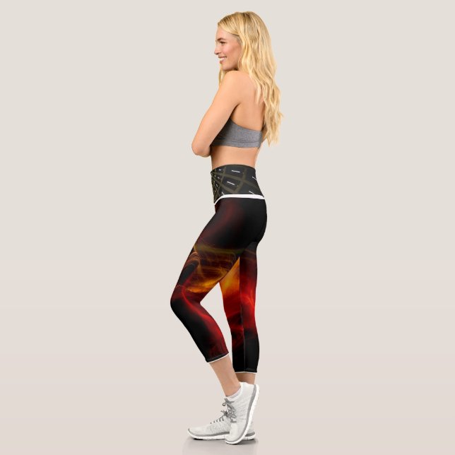 burning capris, High Waisted Capris (Left)