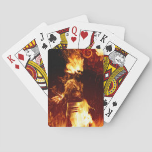 Burning Cool Figure Playing Cards