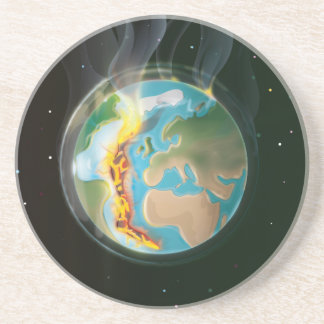 Burning Earth Coaster