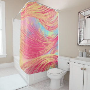 Burning Embers Shower Curtain