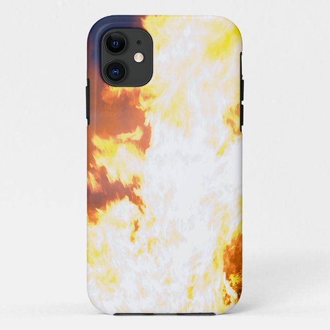 Burning fire iPhone 5 case (Back)