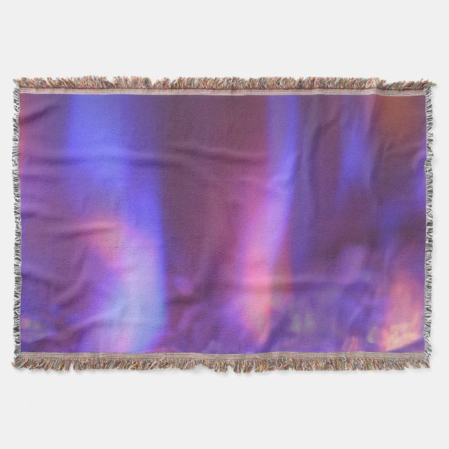 Burning Flames Throw Blanket (Front)