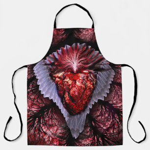 Burning Heart Apron