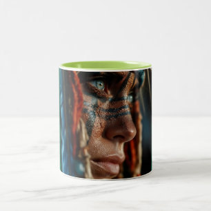 Burning Ice Cube Coffee Mug – Fire & Ice Artistic 
