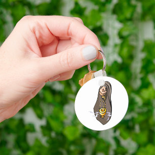 Burning Insence Scent Keychain