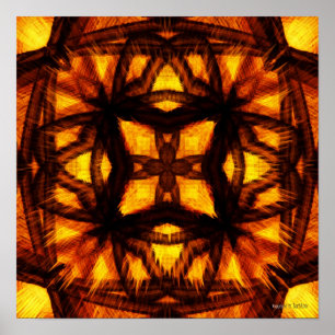 Burning Jewel Poster