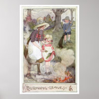 Burning Leaves by Anne Anderson