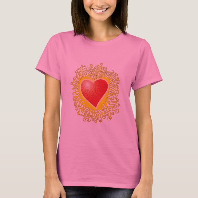Burning Love T-Shirt (Front)