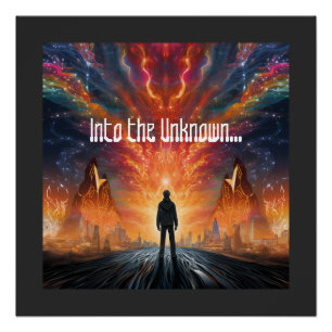 Burning Man Into the Unknown Poster