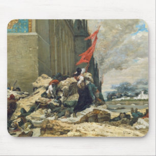 Burning of the Tuileries, 1871 Mouse Mat