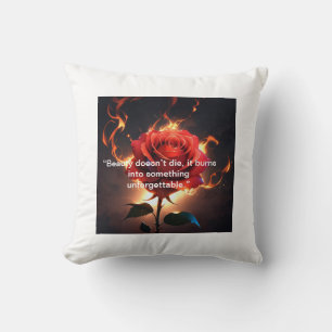 Burning Rose – Passion Meets Destruction in Striki Cushion