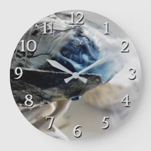 Burning Sage Smoking Metaphysical Esoteric Office Large Clock