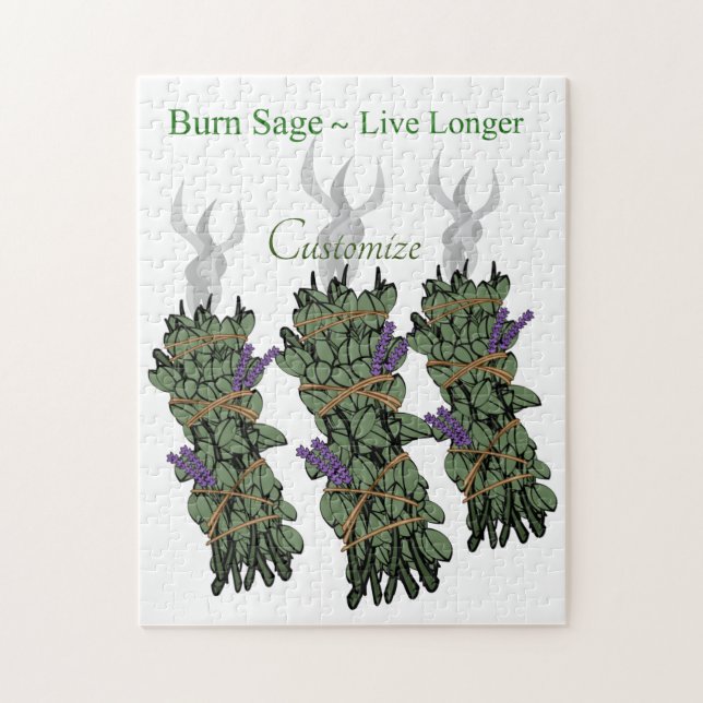 Burning Sage Thunder_Cove Jigsaw Puzzle (Vertical)