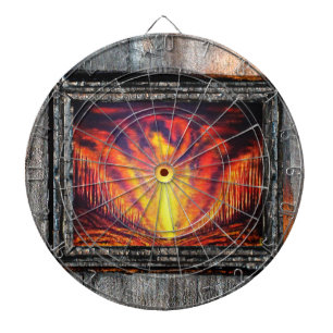Burning Sky Dartboard