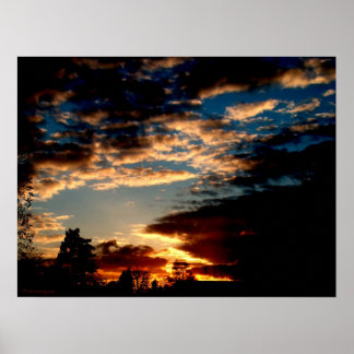 Burning Sky II Poster