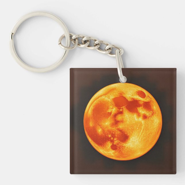 Burning Sun Key Ring (Front)