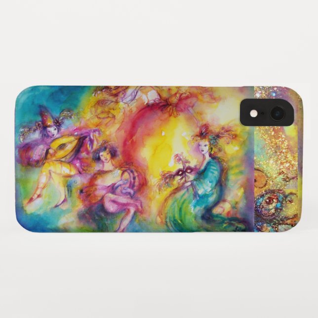 BURNING THE CARNIVAL / Venetian Masquerade Dance Case-Mate iPhone Case (Back (Horizontal))