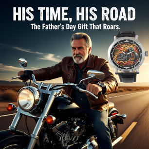 Burning Velocity, Motorcycle Watch Face.