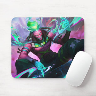 Burning Vengeance Gaming Mousepad Flame-Themed