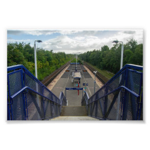 Burnley Rose Grove Railway Station Photo Print