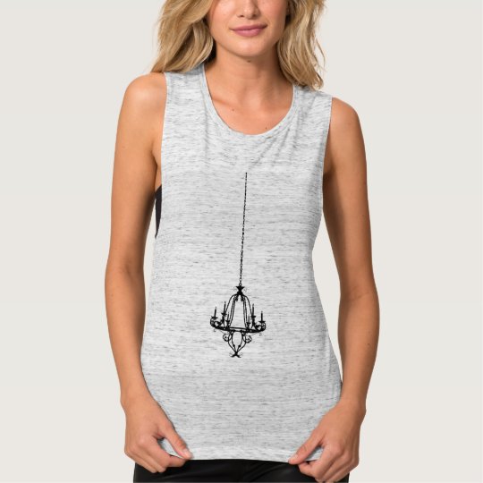 BurnOut Chandelier T-shirt