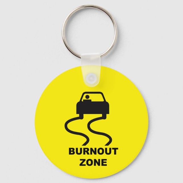 Burnout Key Chain (Front)