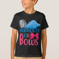 Burnouts or Bows Gender Reveal party Idea for mum