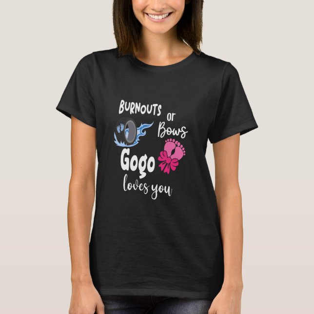 Burnouts or Bows Gogo Loves You South African Zulu T-Shirt (Front)