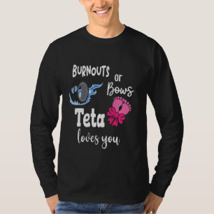 Burnouts or Bows Teta Loves You Arabic or Syrian G T-Shirt