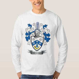Burns Family Crest Coat of Arms T-Shirt