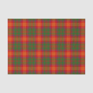 Burns Family Tartan Pattern Tissue Paper