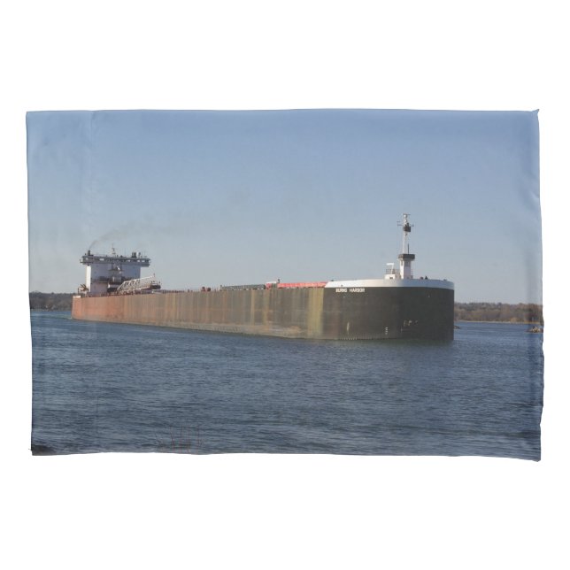 Burns Harbour Pillow Case (Front)