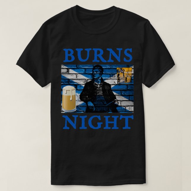 Burns Night 24 T-Shirt (Design Front)