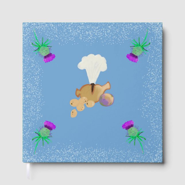 Burns Night sky edit Guest Book (Front)