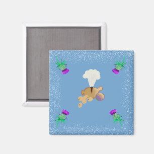 Burns Night sky edit Magnet