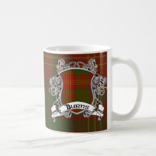 Burns Tartan Shield Coffee Mug