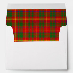 Burns Tartan Wedding Envelopes